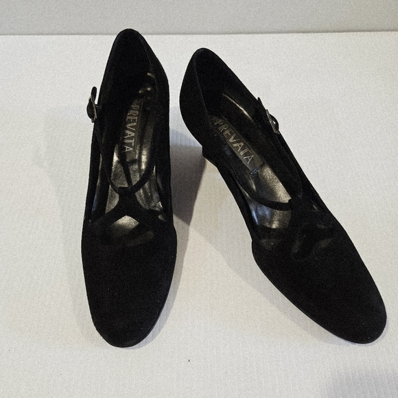 Prevata Shoes - Prevata Black Women's Shoes Size 8.5 AA Crisscross Vintage